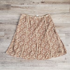 Midi Skirt Scalloped XL